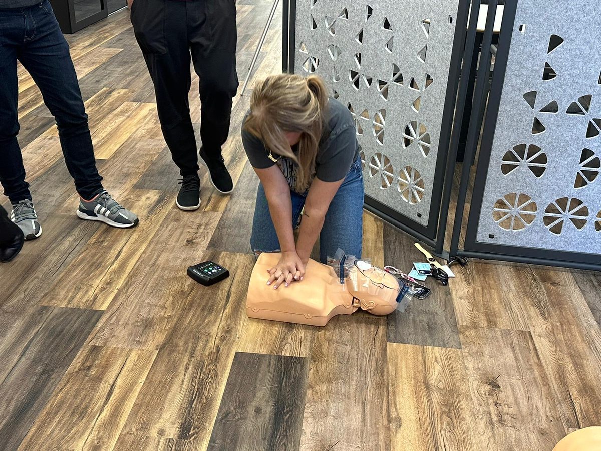 Emergency First Aid at Work training in Nottingham