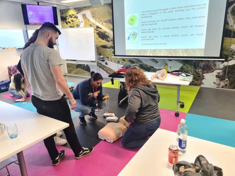 First Aid at Work training in Nottingham